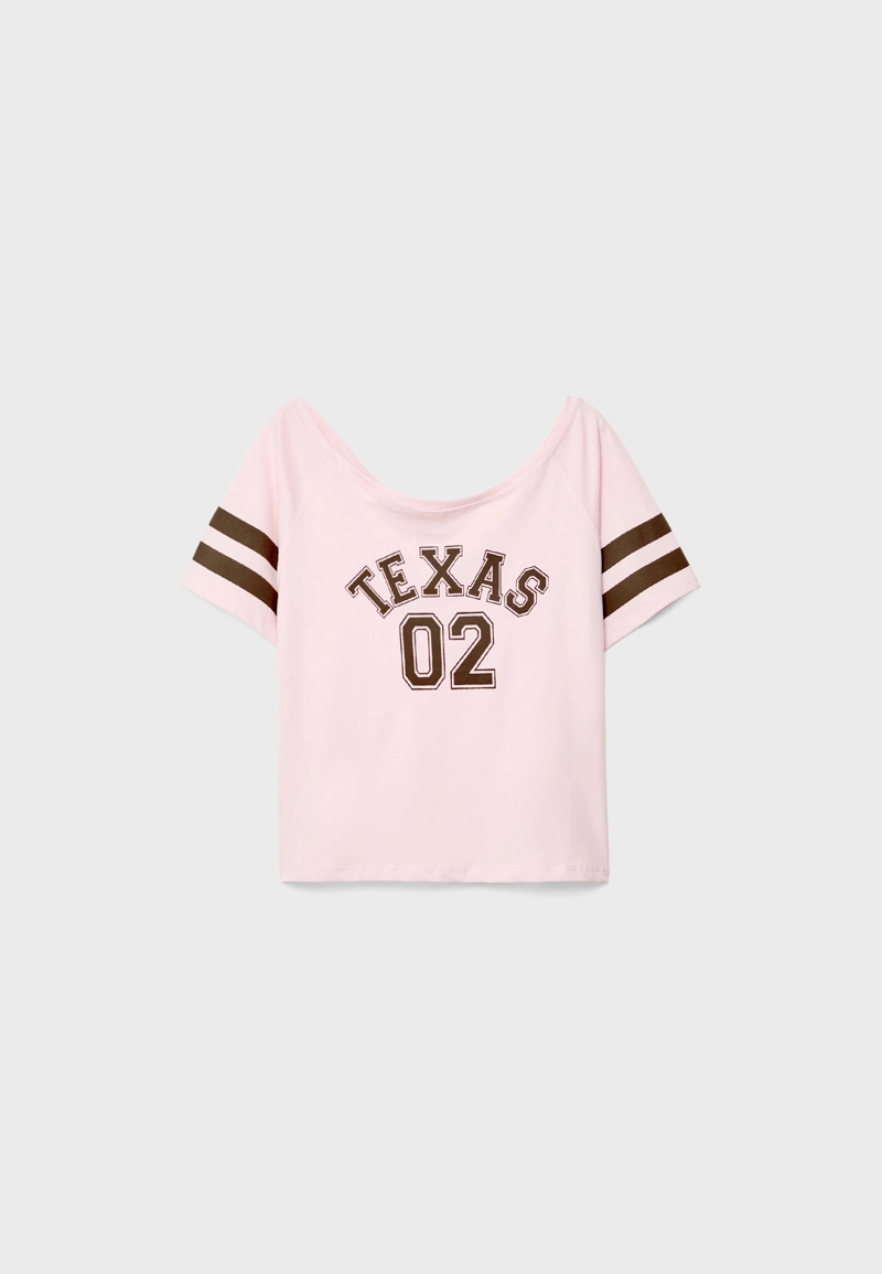 Футболка с надписью Texas