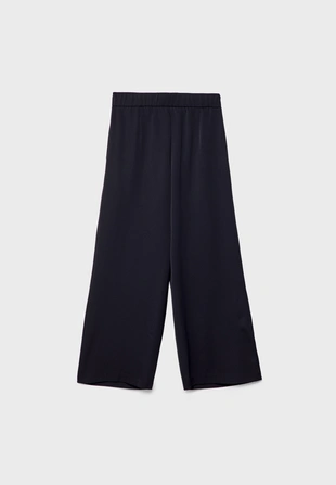 Брюки-кюлоты с защипами- Заказать в России