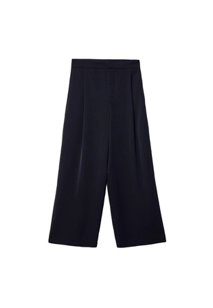 Брюки-кюлоты с защипами- Заказать в России