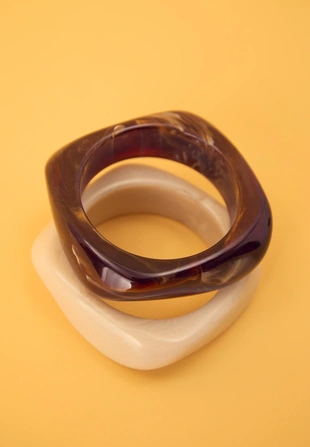 Набор из 2 жестких браслетов- Заказать в России