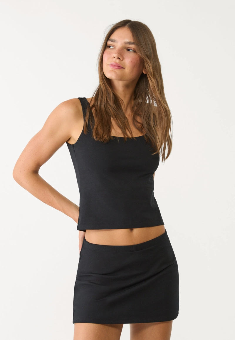 Мини-юбка-брюки