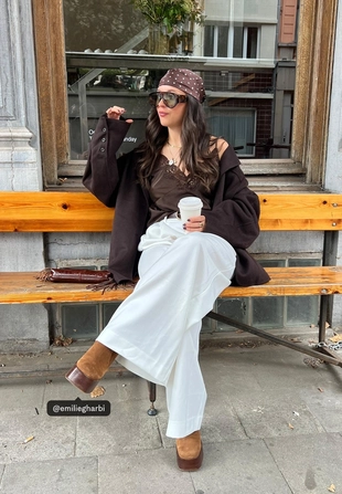 Прямые брюки под льняную ткань- Заказать в России