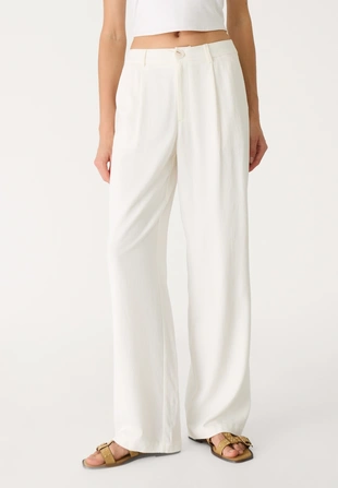 Прямые льняные брюки- Заказать в России