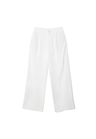 Прямые льняные брюки- Заказать в России