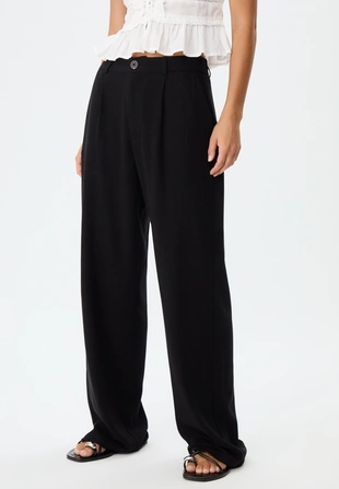 Прямые льняные брюки- Заказать в России