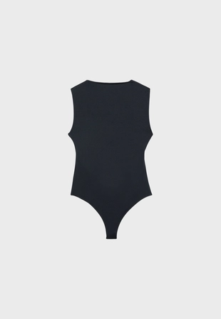 Боди из полиамида с квадратным вырезом- Заказать в России