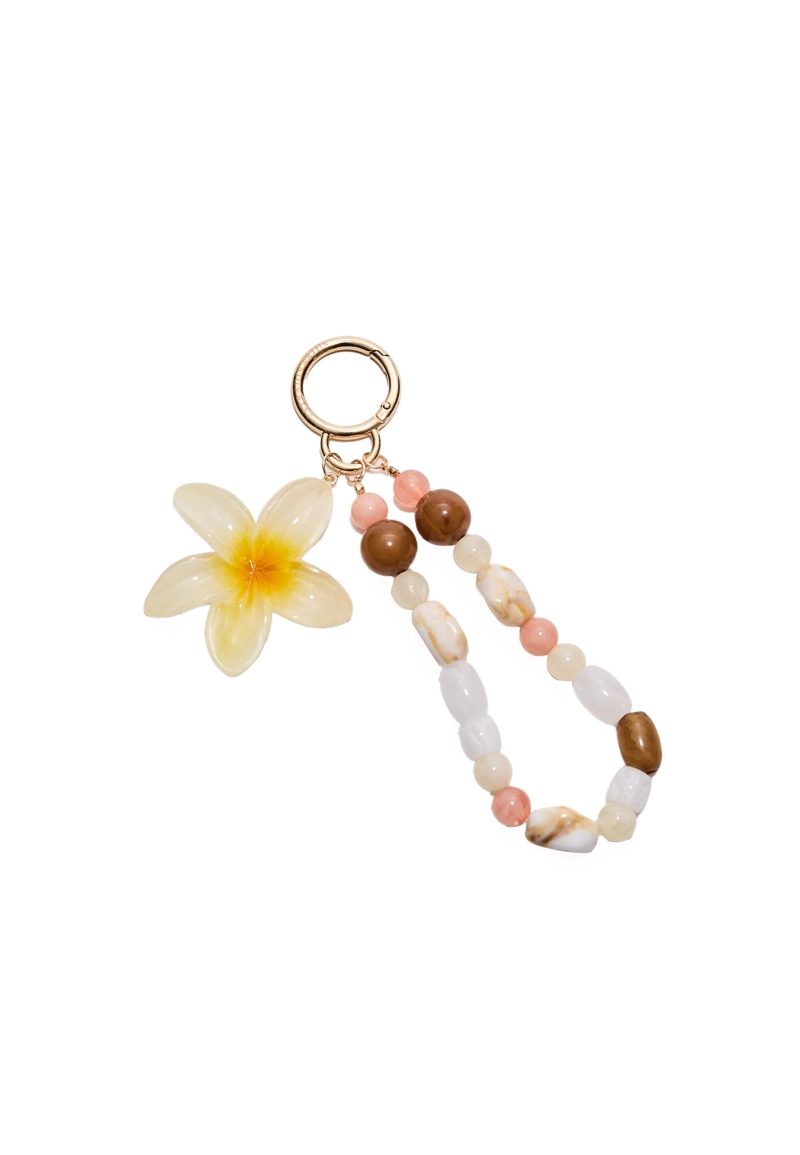 Брелок для ключей с подвеской в виде цветка