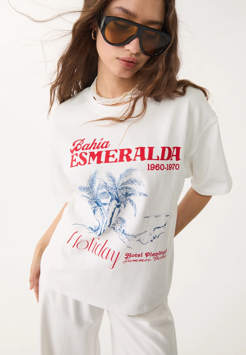 Футболка с принтом Bahia Esmeralda