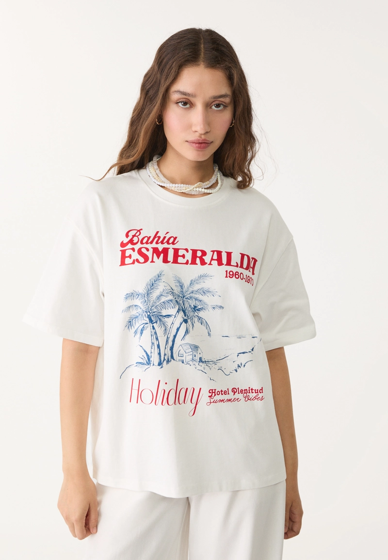 Футболка с принтом Bahia Esmeralda