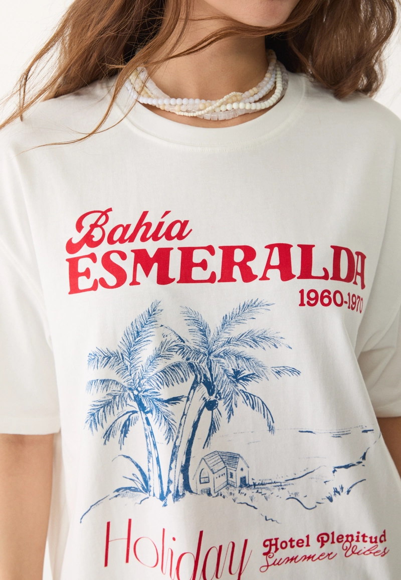Футболка с принтом Bahia Esmeralda