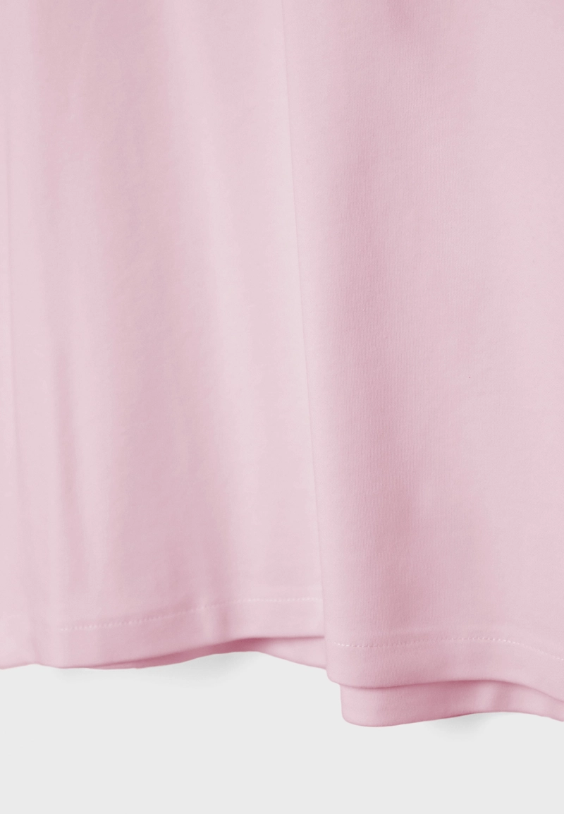 Базовая футболка оверсайз из плотной ткани