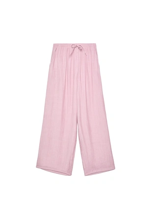 Длинные струящиеся брюки с текстурой- Заказать в России