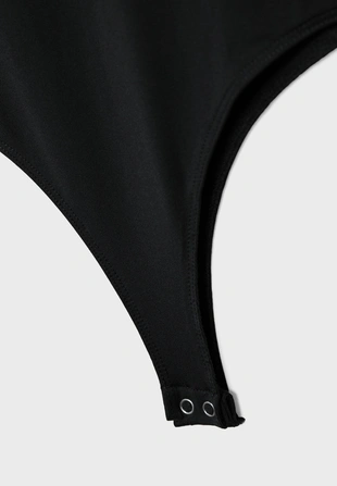 Боди с длинными рукавами из полиамида- Заказать в России