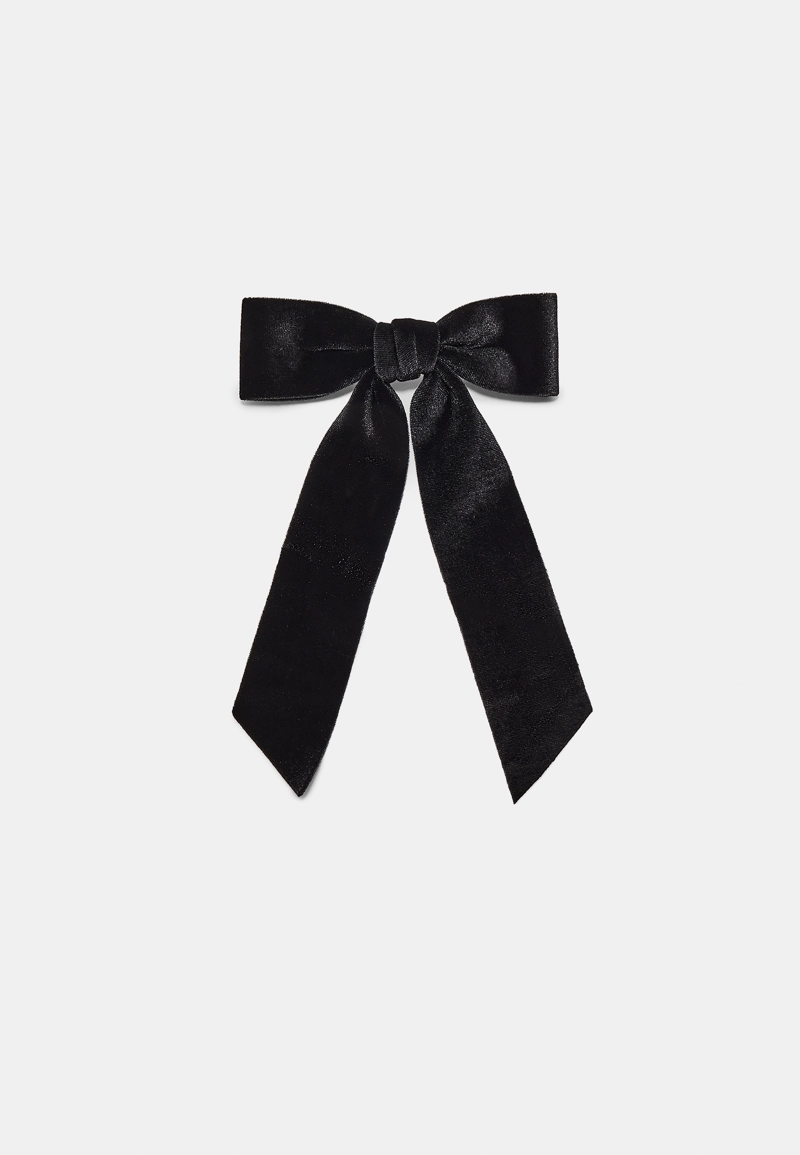 Бархатный бант