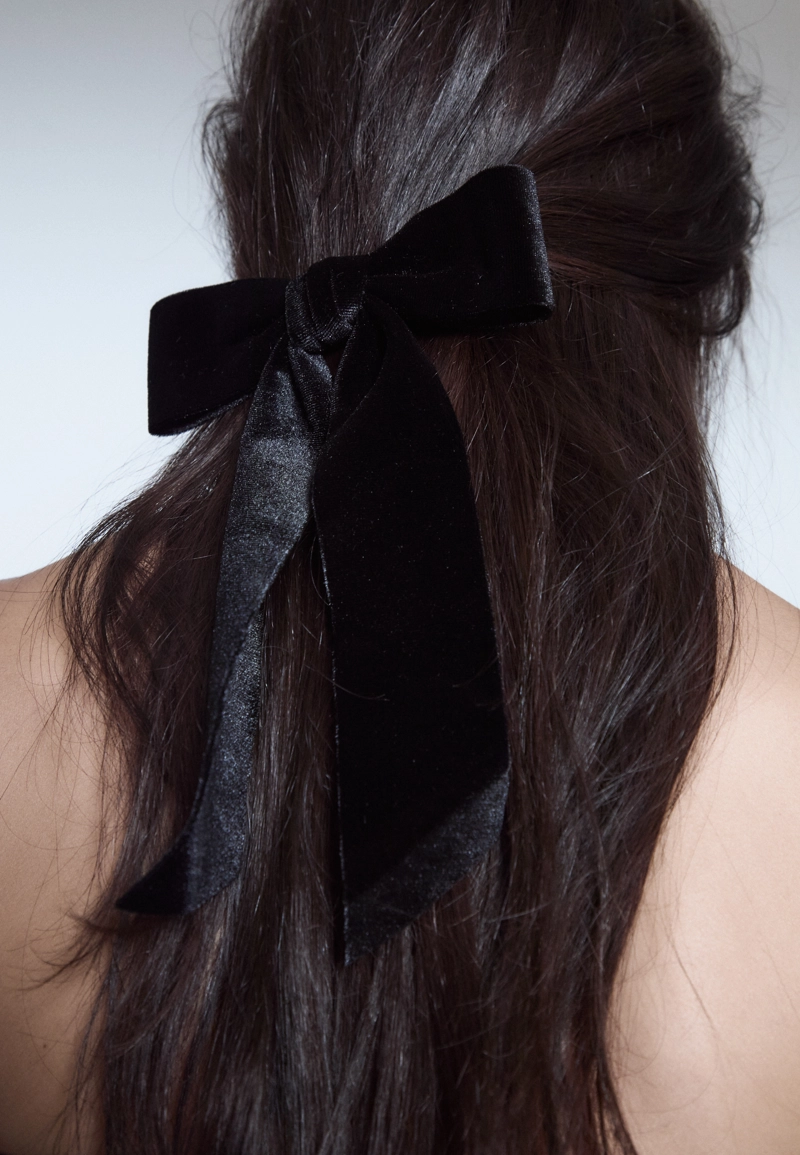 Бархатный бант
