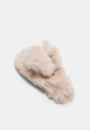 Заколка-клип для волос из искусственного меха- Заказать в России