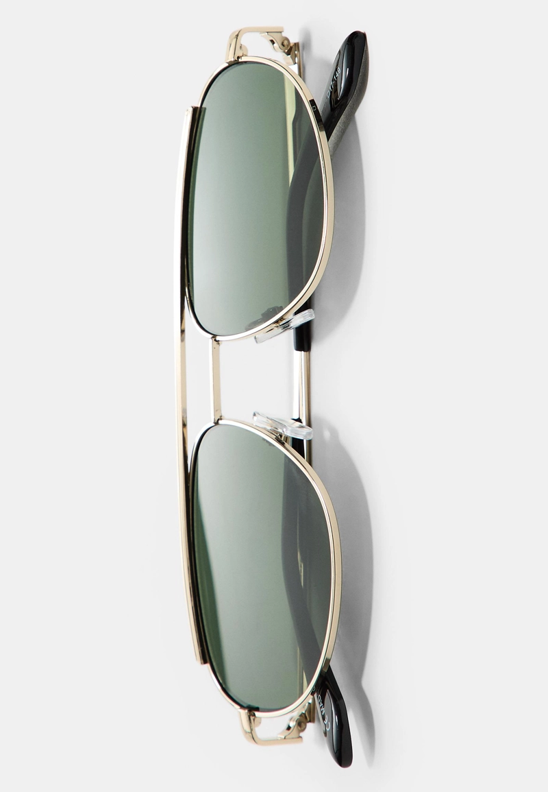 Металлические солнцезащитные очки