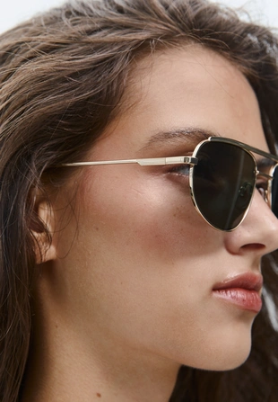 Металлические солнцезащитные очки- Заказать в России