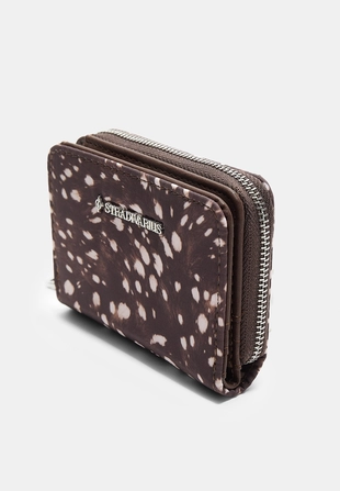 Кошелек на молнии с принтом- Заказать в России