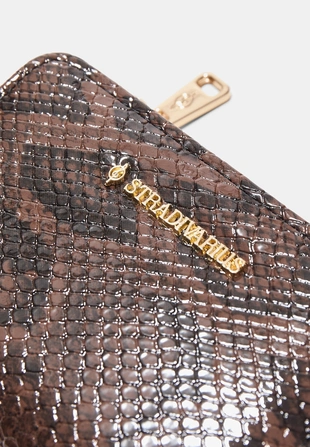 Кошелек-визитница с анималистичным принтом- Заказать в России