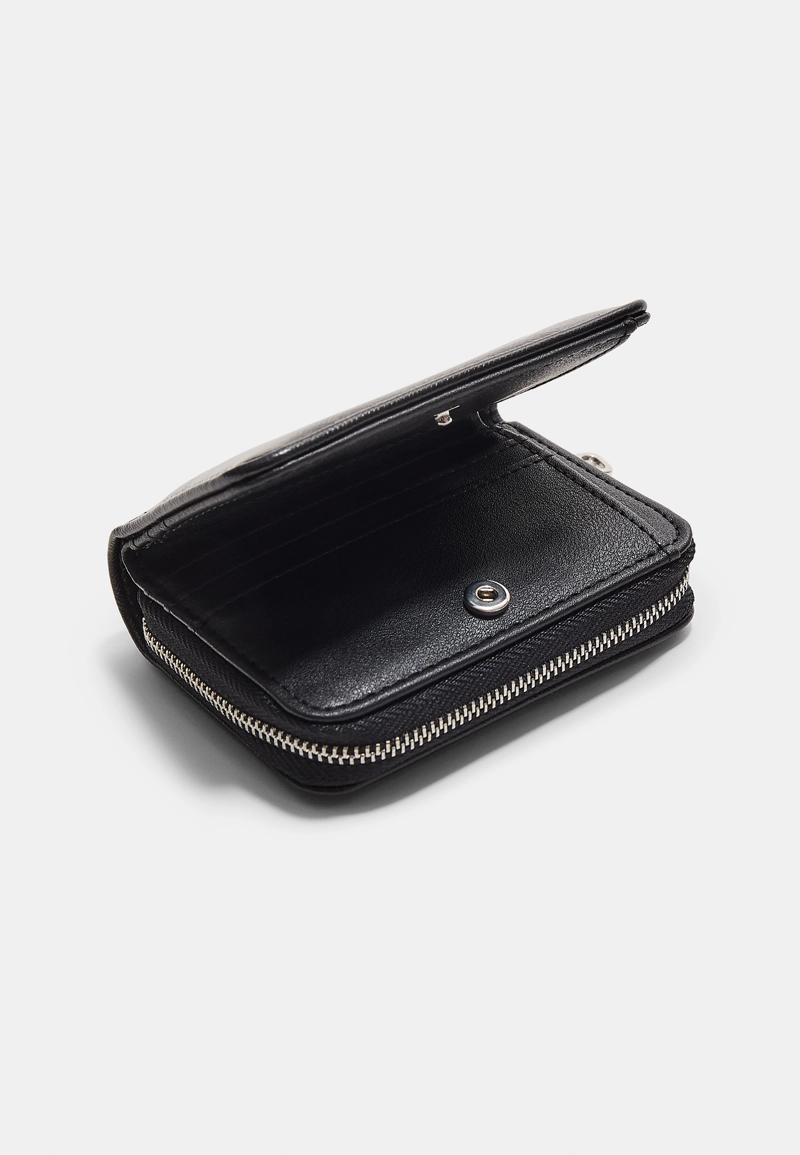 Прямоугольный блестящий кошелек