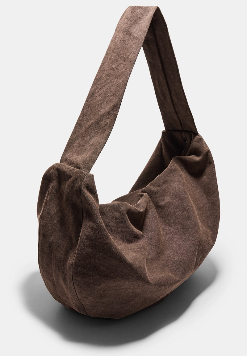 Сумка из стираного хлопка