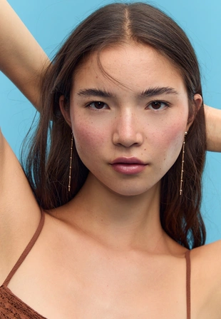 Набор из 9 сережек: сердечки и кольца- Заказать в России