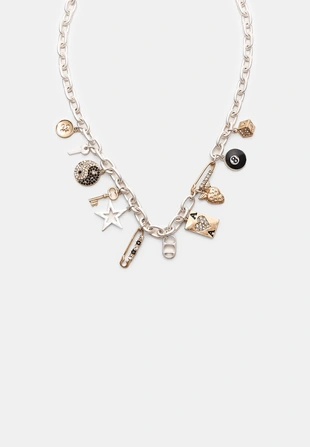 Ожерелье с несколькими подвесками- Заказать в России