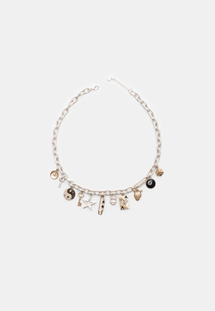 Ожерелье с несколькими подвесками- Заказать в России