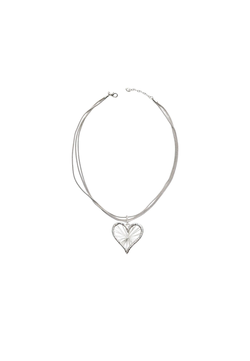 Колье «Металлическое сердце»
