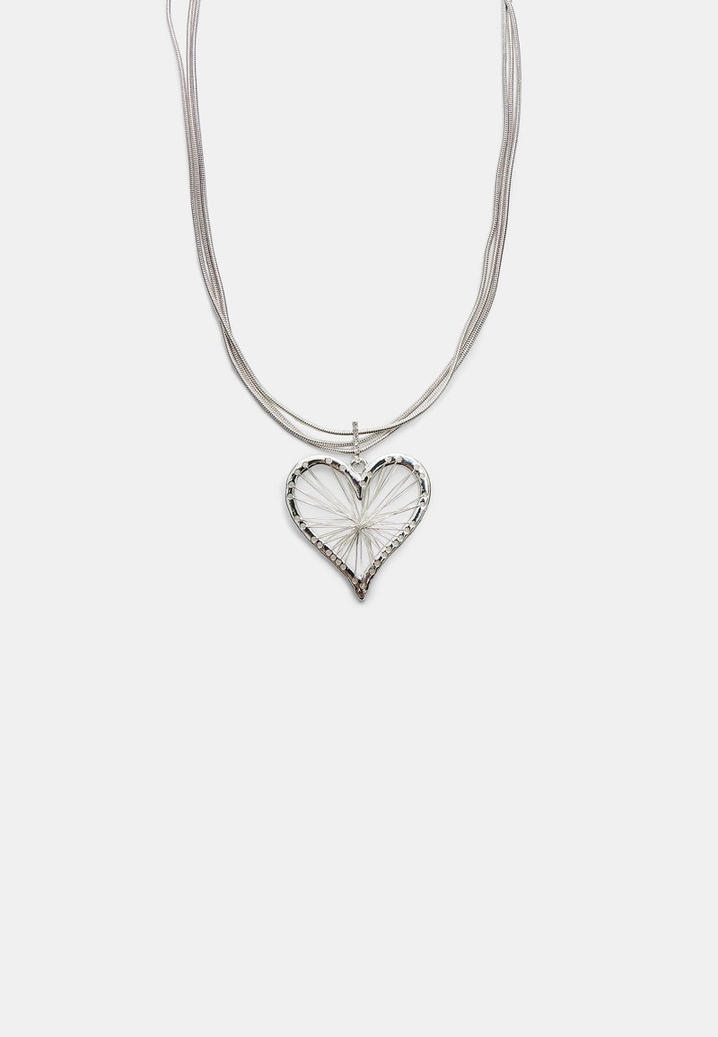 Колье «Металлическое сердце»