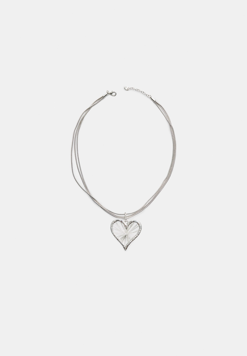 Колье «Металлическое сердце»