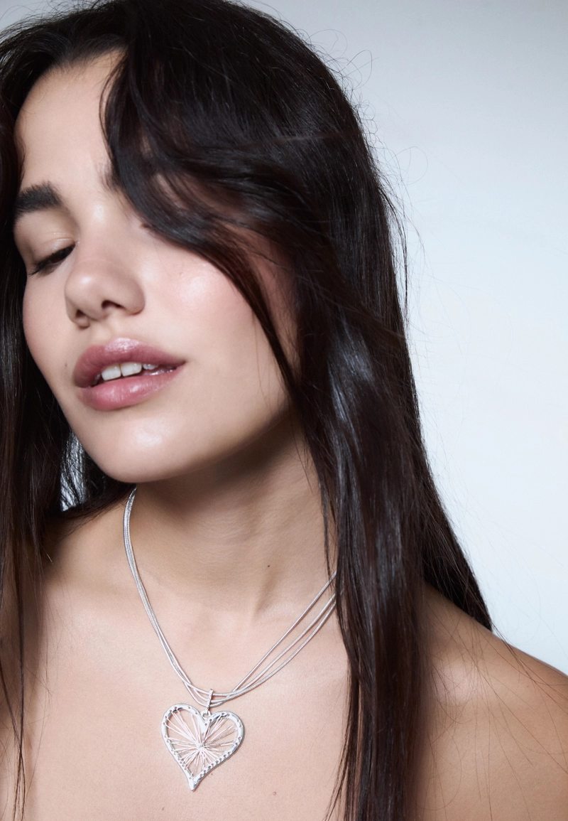 Колье «Металлическое сердце»