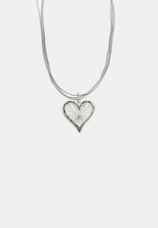 Колье «металлическое сердце»- Заказать в России