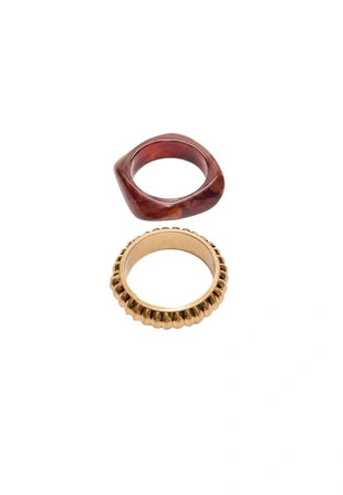 Набор из 2 комбинированных браслетов- Заказать в России