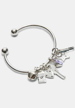 Набор из 2 браслетов с разными подвесками- Заказать в России