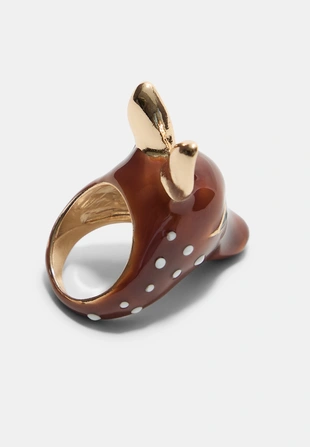 Кольцо «олень»- Заказать в России