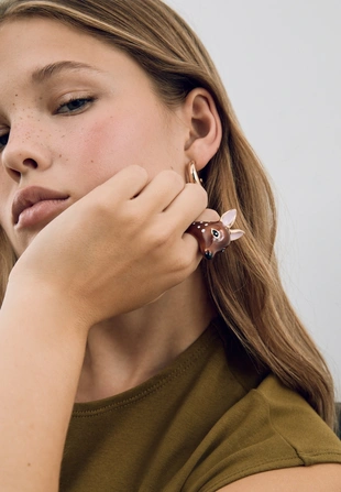 Кольцо «олень»- Заказать в России