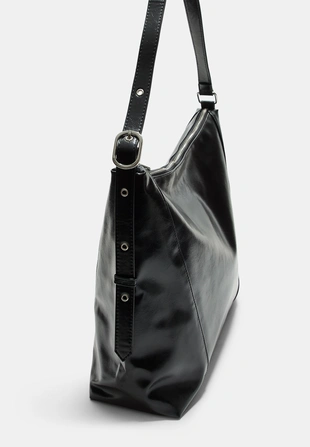 Сумка на плечо с пряжкой- Заказать в России