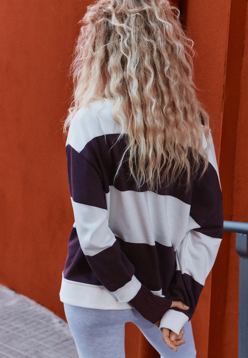 Толстовка оверсайз с принтом