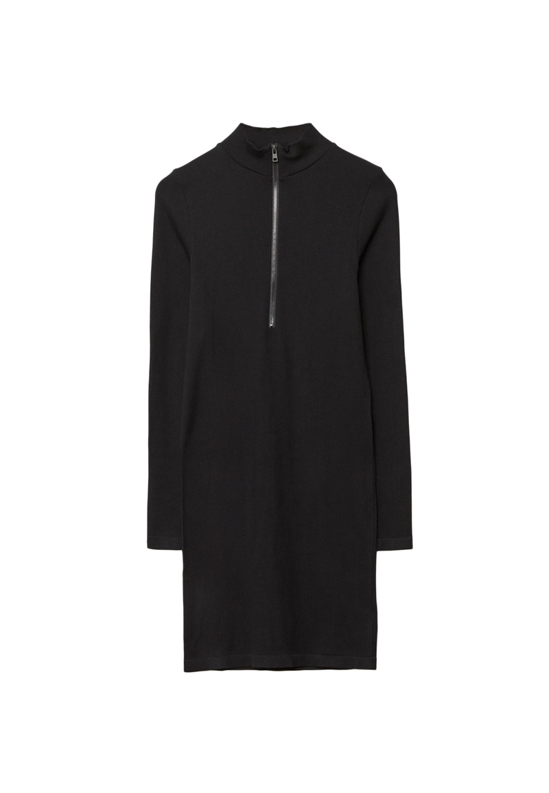 Короткое платье на молнии