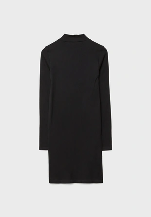 Короткое платье на молнии- Заказать в России