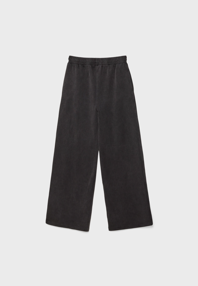 Брюки-джоггеры с эффектом потертости