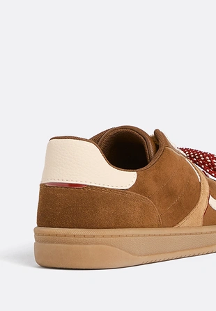 Повседневные кроссовки с двойными шнурками- Заказать в России