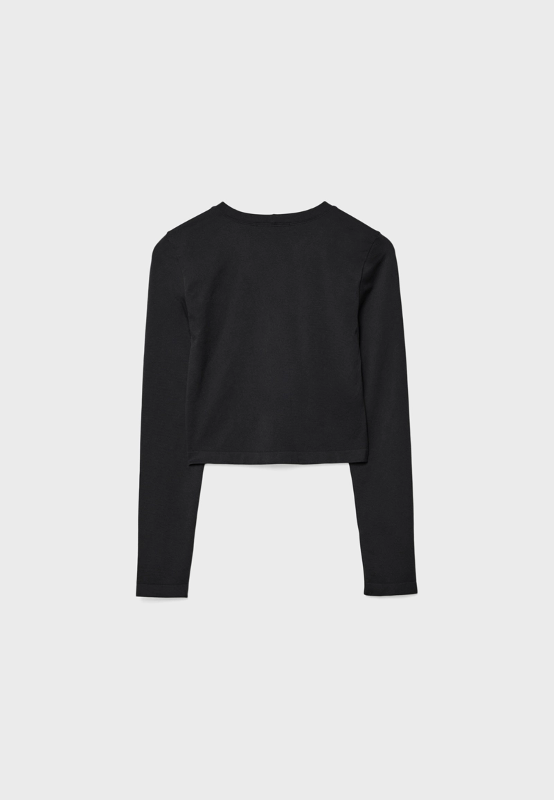 Базовая укороченная футболка