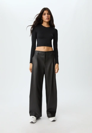 Базовая укороченная футболка- Заказать в России