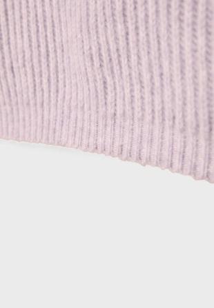 Трикотажный свитер с вырезом «лодочка»- Заказать в России