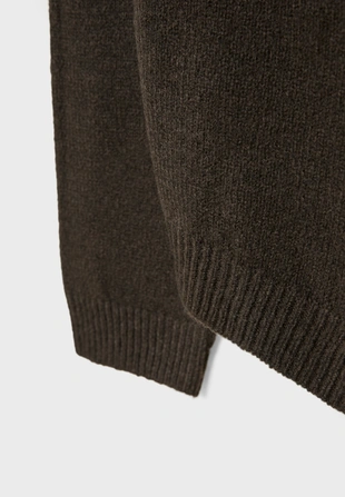 Асимметричный трикотажный джемпер- Заказать в России