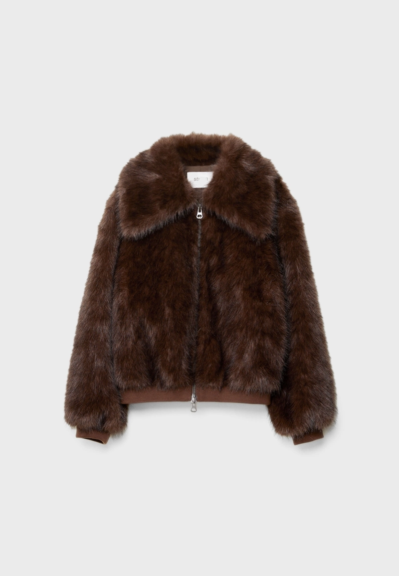 Куртка из искусственного меха