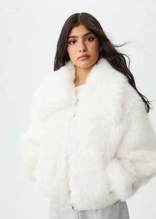 Куртка из искусственного меха- Заказать в России